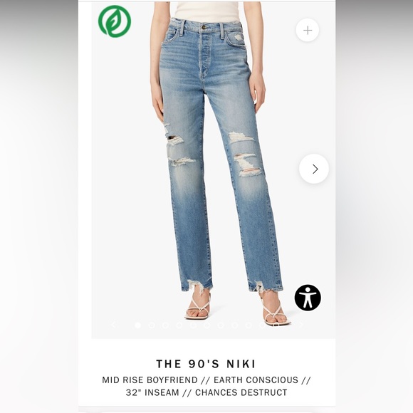 Joe’s 90’s Distressed Jeans - Picture 5 of 5